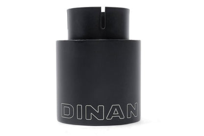 Dinan Double-Walled 4" Clamp-On Exhaust Tip (Black Ceramic) Black - 4" Outlet, 2.75" Inlet
