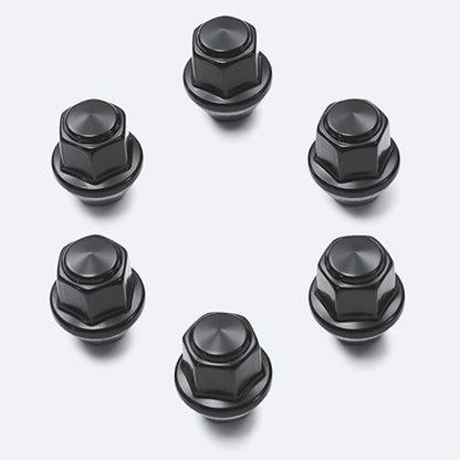 Ford Racing M14 x 1.5 Black Lug Nut - Set of 6 M-1012-F15B