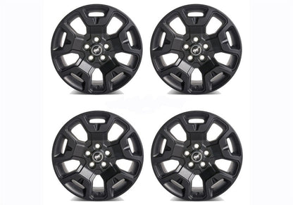 Ford Racing 2021+ Bronco Sport 17in Low Gloss Black Wheel Kit M-1007K-S17BSB