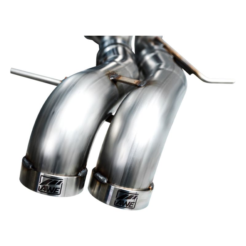 AWE Tuning 2022+ Ford Bronco Raptor 4WD Dual BashGuards Cat-Back SwitchPath Exhaust (No Tips)