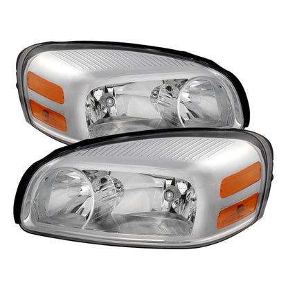 SPYDER Xtune Chevy Uplander 05-09 Headlights -Chrome HD-JH-CUP05-AM-C 9026034