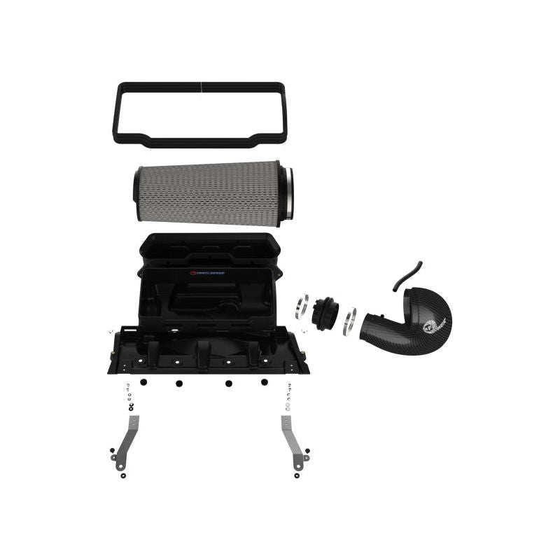 aFe 2021-2024 RAM 1500 TRX Track Series Carbon Fiber Cold Air Intake System w/ Pro DRY S
