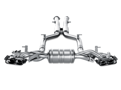 Akrapovic 10-14 AMG SLS Coupe/Roadster Evolution Line Cat Back (Titanium) w/ Carbon Tips S-MESLSAMG/1