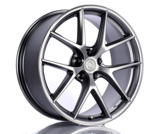 BBS CI-R Wheel Set - 2014-2021 BMW 228i/230i/M235i/M240i Front: 19 x 8 - Rear: 19 x 9 - Silver - Dinan Center Cap - F22/F23