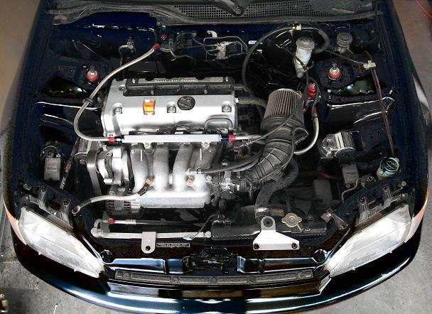 Hybrid Racing K Swap Air Conditioning Lines for 92-93 Civic