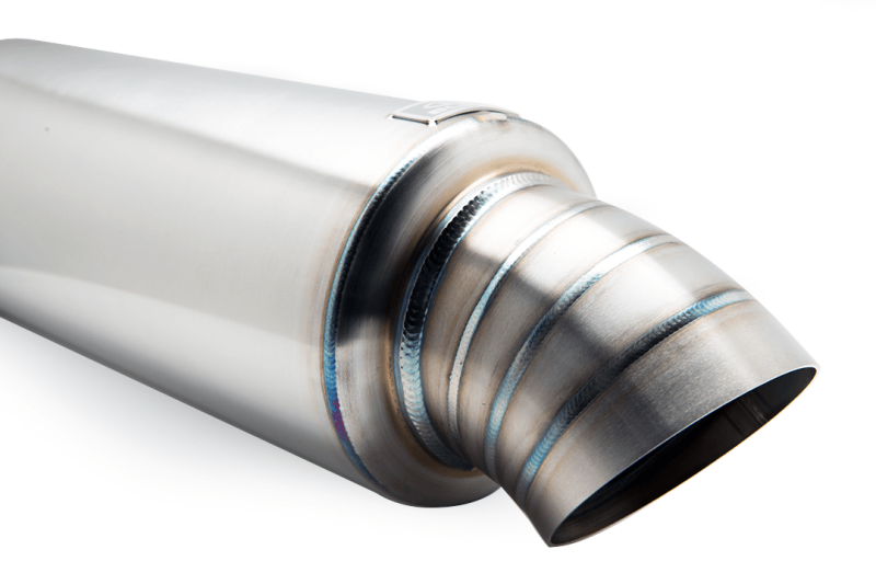 BLOX Racing 3.5in Street Muffler With Turndown Tip BXEX-00111