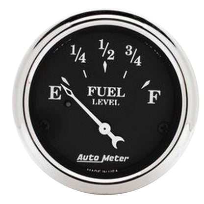 Autometer Old Tyme Black 5 Piece Kit (MPH/FUEL/OILP/WTMP/BAT) 55-59 Chevy Truck Direct-Fit Dash Kit 7036-OTB