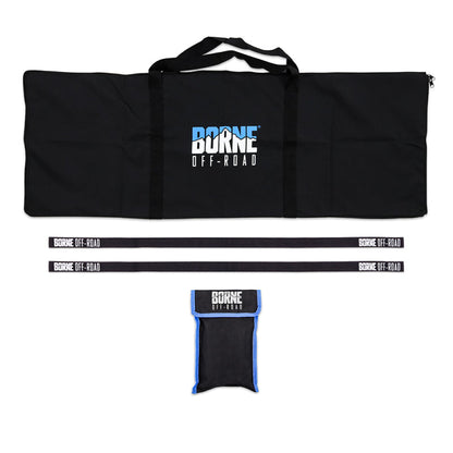 Borne Off-Road Recovery Boards 109x31x6cm Black BNRB-109BK