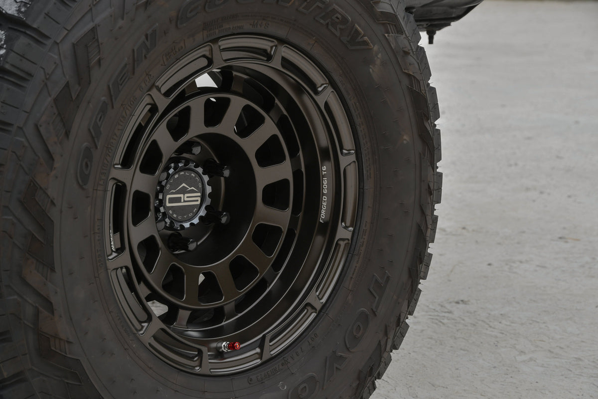 Overland Sector Badlander Forged 17x9 -12 6x139.7mm 106.1mm All Satin Mocha Bronze
