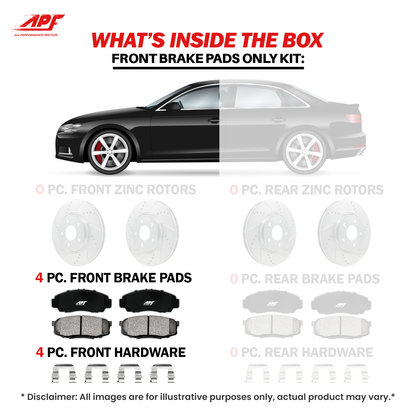 For Toyota RAV4 (01-05) Front Ceramic Brake Pads