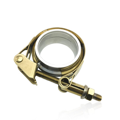 NGR V-Band Kit, SS T304 Clamp, Gold, 2in Assembly Kit
