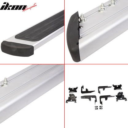 2007-2014 GMC Acadia 2008-2014 Buick Enclave Matte Black Running Board
