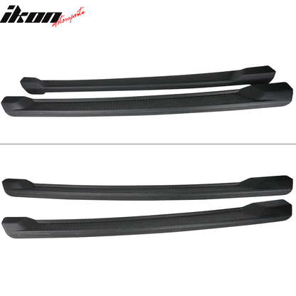 2018-2024 Jeep Wrangler JL 4-Door OE Textured Black Running Boards ABS
