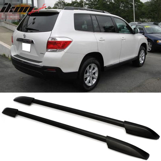 2008-2013 Toyota Highlander OE Style Black Roof Rack Cross Bar
