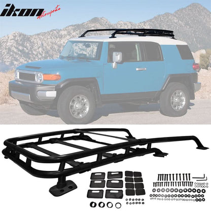 2007-2014 Toyota Fj Cruiser OE Roof Cross Bar Luggage Carrier Aluminum