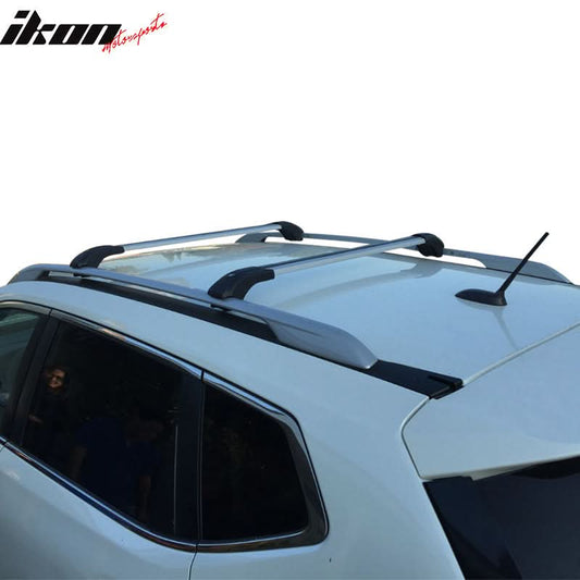 2014-2020 Nissan Rogue OE Luxury Black Roof Rack Cross Bar Aluminum