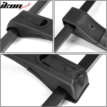 2013-2018 Toyota RAV4 OEM Style Black Roof Rack Cross Bar Aluminum