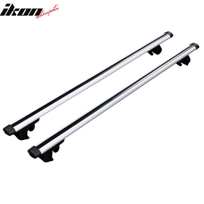 Universal Silver Roof Rack Cross Bar Cargo Luggage Carrier Aluminum