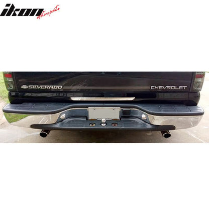 1999-2006 Chevy Silverado Sierra Fleetside Rear Step Bumper Steel