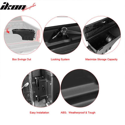 2007-2018 Silverado Sierra Truck Storage Box Toolbox Driver Passenger