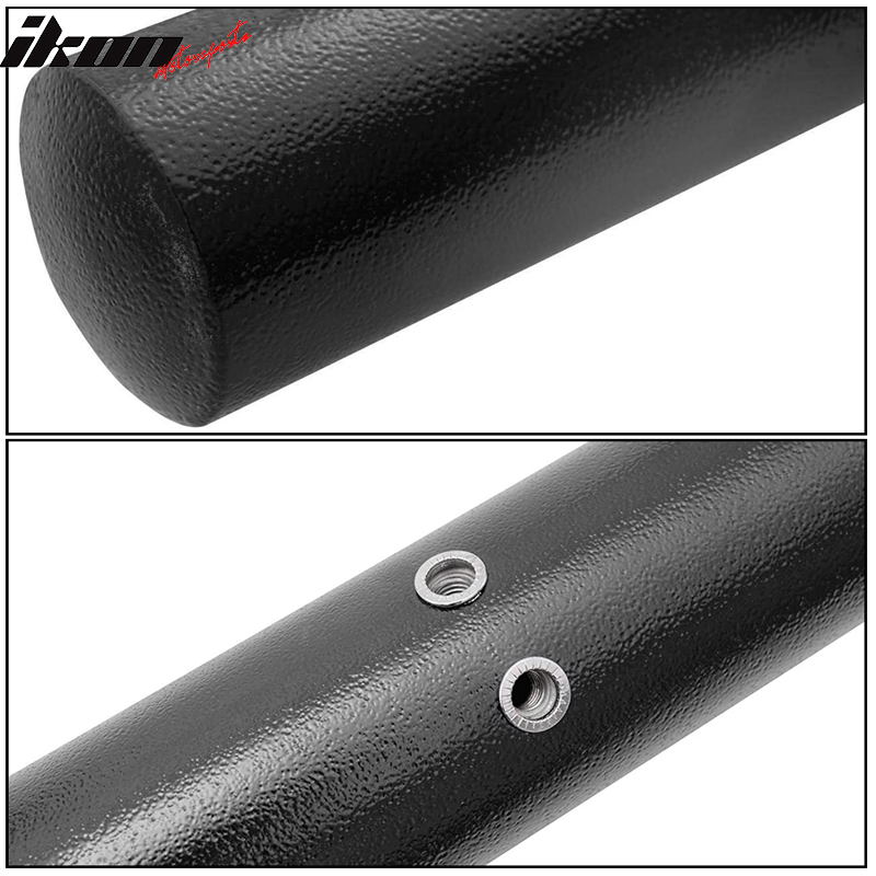 2007-2018 Chevy Silverado Extended Cab BCK Style Black Running Boards