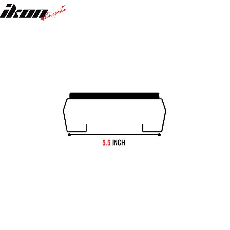 Fits 02-08 Dodge Ram 82in OE Nerf Bars Running Boards Black