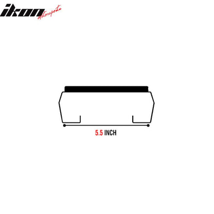 Fits 02-08 Dodge Ram 82in OE Nerf Bars Running Boards Black