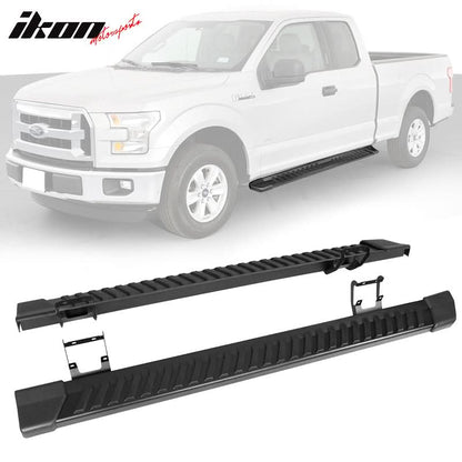 2015-2022 Ford F-150 Super Cab V Type Running Boards Side Step Bars