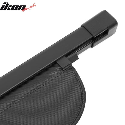 2017-2025 Audi Q7 SQ7 Carbon Fiber Print Retractable Rear Cargo Cover