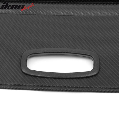 2017-2025 Audi Q7 SQ7 Carbon Fiber Print Retractable Rear Cargo Cover