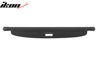 2021-2025 Ford Bronco 4-Door Black Retractable Rear Trunk Cargo Cover