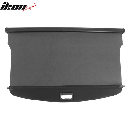 2020-2025 Ford Escape Black Retractable Rear Trunk Cargo Cover Canvas