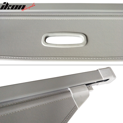 2019-2023 Hyundai Santa Fe Gray Retractable Cargo Cover Vinyl Aluminum