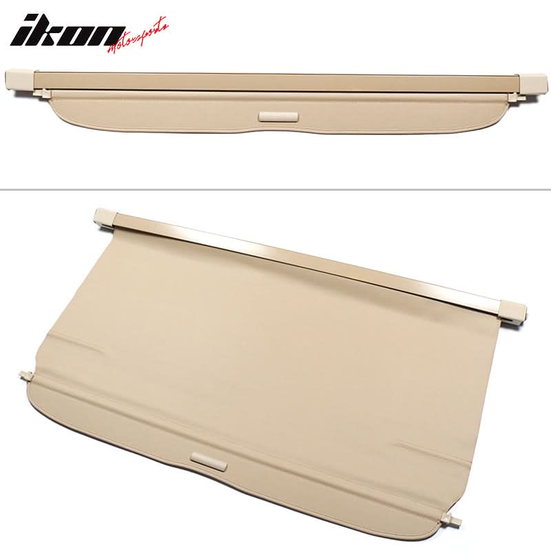 2007-2017 Jeep Compass Patriot Tonneau Cargo Cover Retractable Shade