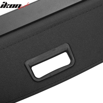 2022-2024Â Jeep Grand Cherokee Black Trunk Cargo Cover PVC Aluminum Rod
