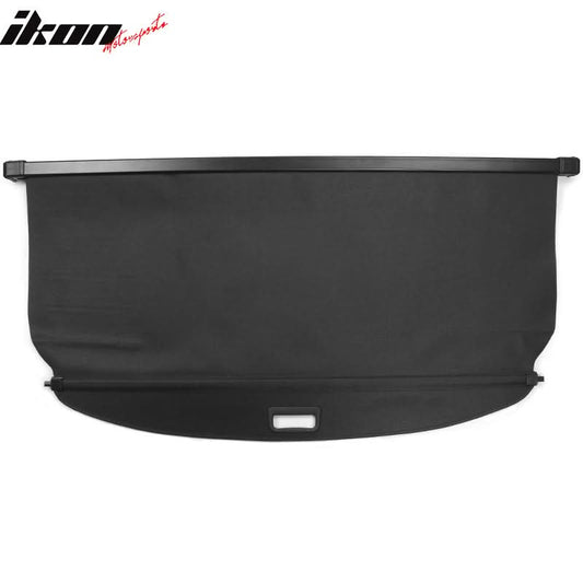 2017-2022 Kia Niro 4DR Black Rear Trunk Cargo Cover PVC Aluminum Rod