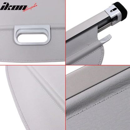 2012-2015 Mercedes Benz ML Class GLE Rear Trunk Cargo Cover Vinly Alum