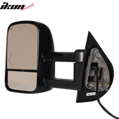 2007-2014 Silverado Sierra Tow Mirrors Power Heated Signal Light 2PC