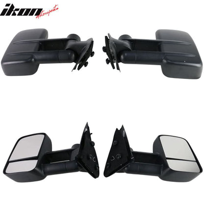 1997-2004 Ford F150 F250 Side Towing Tow Mirrors Manual Non-Heated