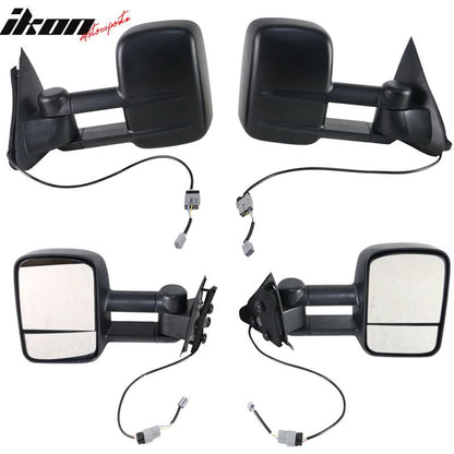 1997-2004Â Ford F150/250 Side Towing Tow Mirrors Power Non-Heated Pair