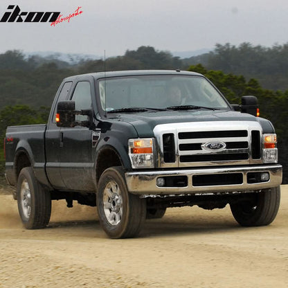 2008-2015Â F250 Towing Tow Mirrors Power Heated Signal Arrow Light