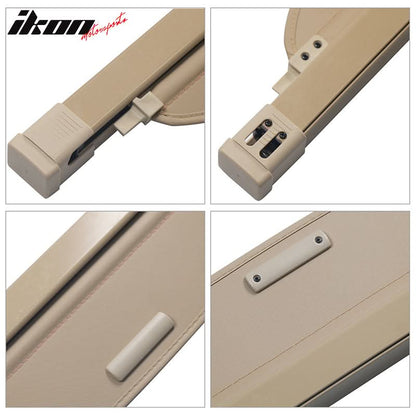 2012-2015 Mercedes Benz ML Class GLE Rear Trunk Cargo Cover Vinly Alum