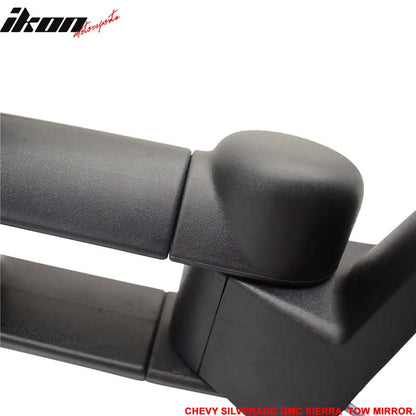1999-2007Â Chevyado GMC Sierra Side View Towing Mirror Manual