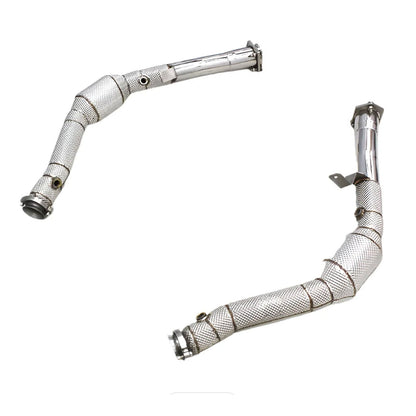 Catted Race 300 Cell Stainless Downpipe for Mercedes Benz AMG GT63 W463 5.5T