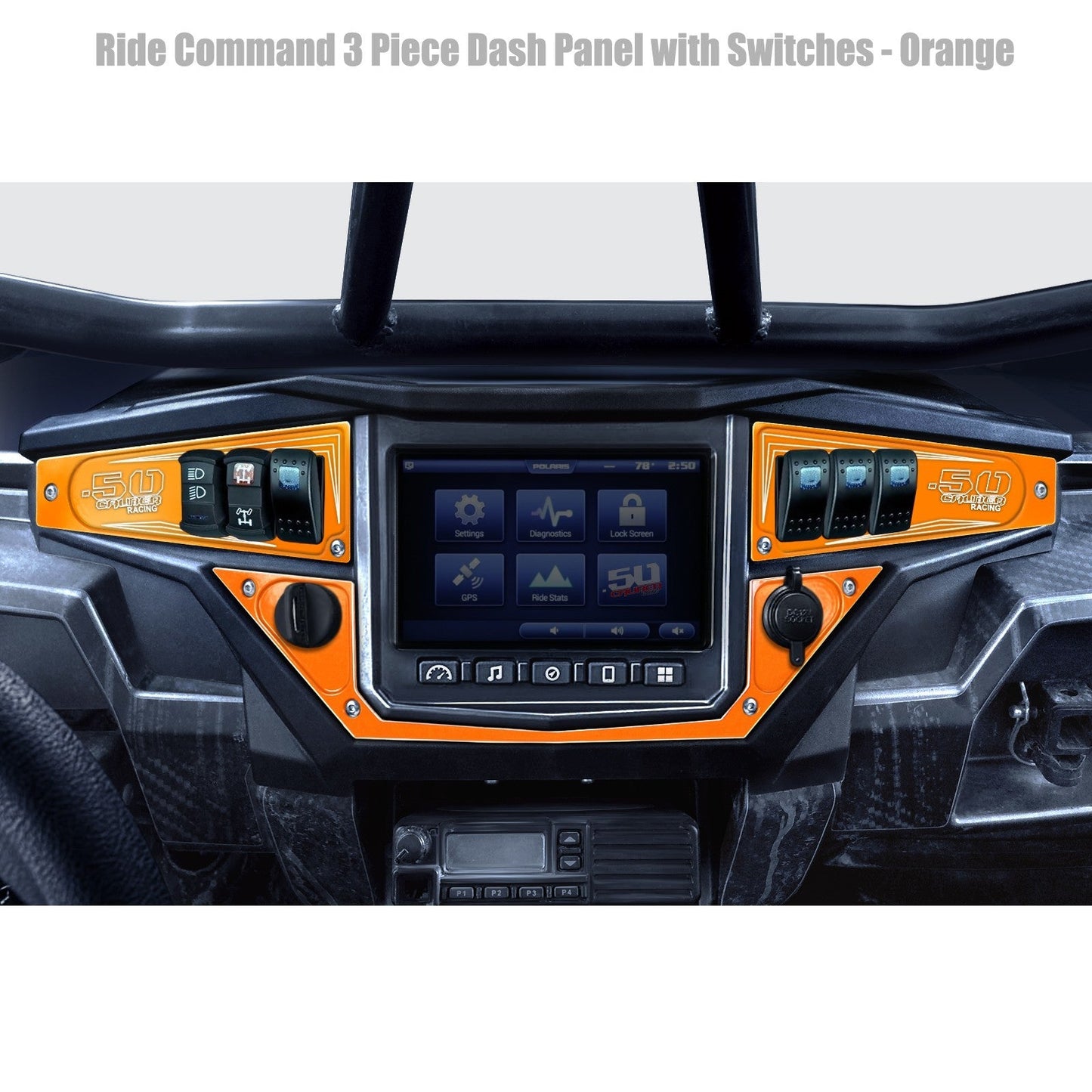 Ride Command XP1000 6 Switch Dash Panel
