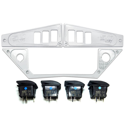 Ride Command XP1000 6 Switch Dash Panel