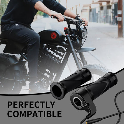 Stealth Twist Grip Throttle for Super73 | 3-Pin Female Connector