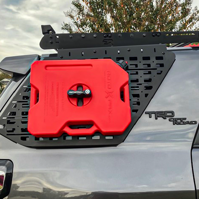 Cali Raised LED Cali Raised 10-24 Toyota 4Runner T4R 5Gen Exterior Window Molle Panel / Prinsu Rack / Driver Side CR4010