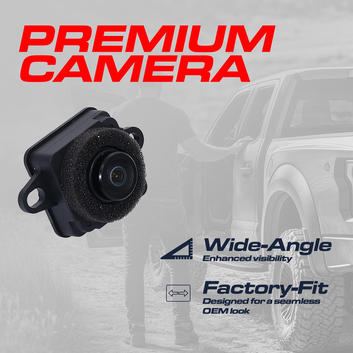 Dodge Challenger (2015-2022) OEM Replacement Backup Camera OE Part # 4672760AB, 4672760AC