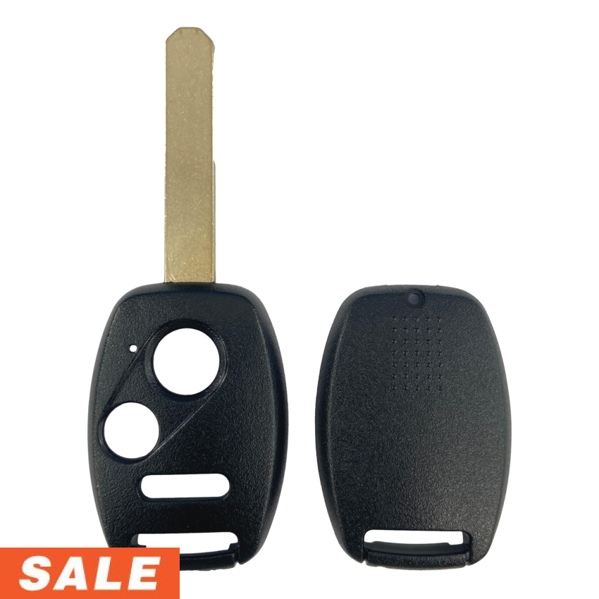 Honda 3 Button Remote Head Key Shell 2006-2013 w/o Chip Slot